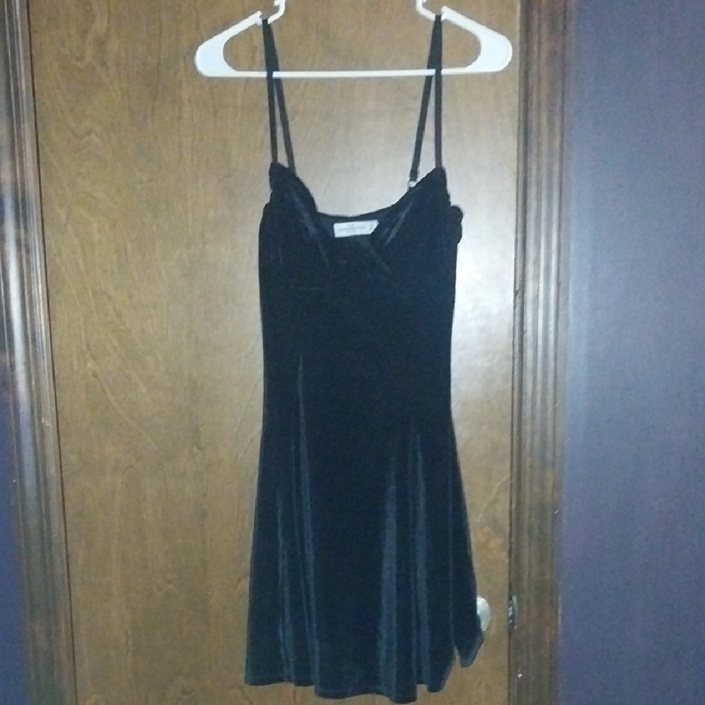 Abercrombie & Fitch Black Velvet Dress